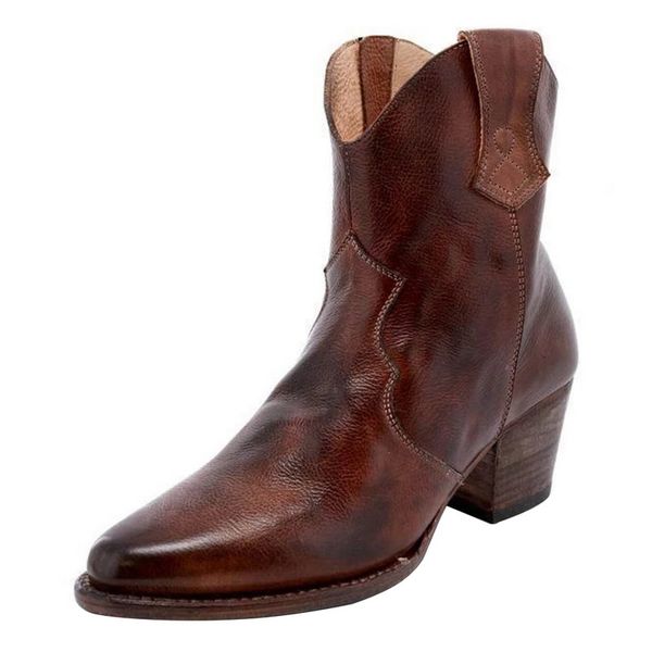 monerffi vintage women boots low heels buckle cowboy mid-calf boots fashion casual platform botines mujer 2019, Black
monerffi vintage women boots low heels buckle cowboy mid-calf boots fashion casual platform botines mujer 2019, Black