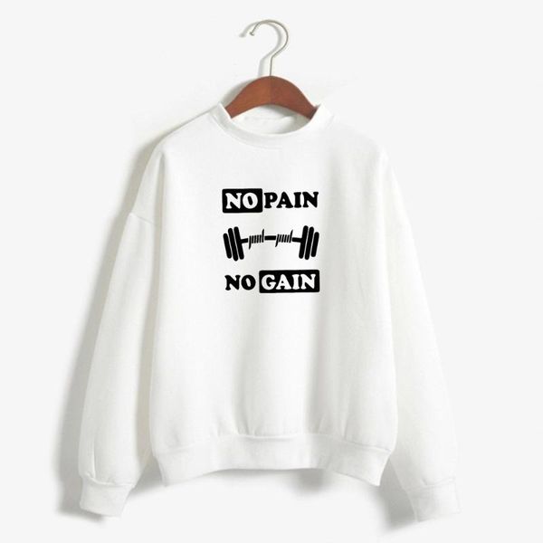 2020 comfortable fashion no pain no gain print sweatshirt clothes o-neck sweatshirt hoodies women autumn hip hop hooded -3, Black
2020 comfortable fashion no pain no gain print sweatshirt clothes o-neck sweatshirt hoodies women autumn hip hop hooded -3, Black