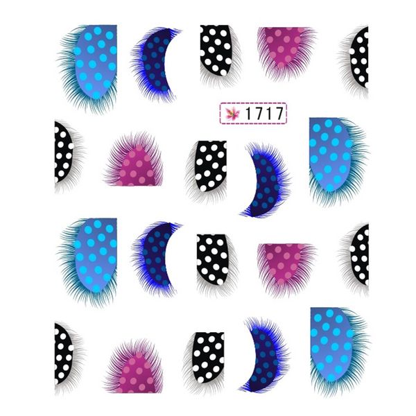 design colorful water transfer stickers 1pcs nail art tips feather decals nail art decoration wraps fingernails tools 12 styles, Black
design colorful water transfer stickers 1pcs nail art tips feather decals nail art decoration wraps fingernails tools 12 styles, Black