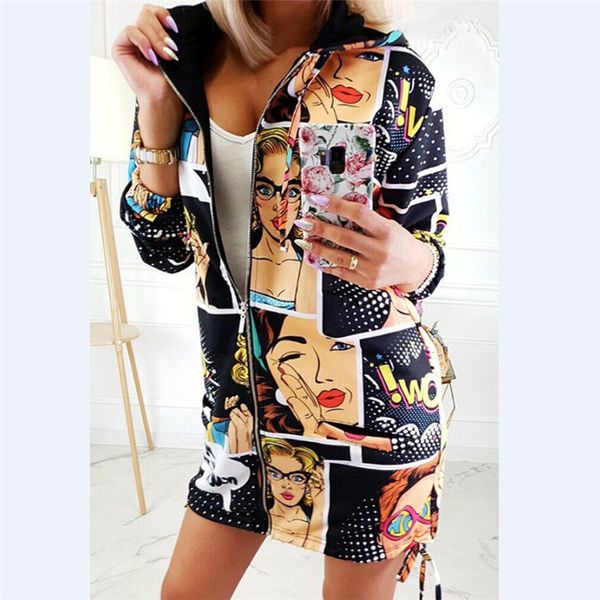 fashion women floral zipper bomber jacket baseball casual coat outwear hoodie, Black;brown
fashion women floral zipper bomber jacket baseball casual coat outwear hoodie, Black;brown