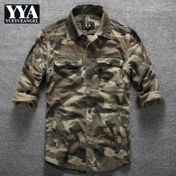 men's casual shirts spring summer long sleeve men camouflage multi-pockets washed cargo work cotton s-2xl loose, White;black
men's casual shirts spring summer long sleeve men camouflage multi-pockets washed cargo work cotton s-2xl loose, White;black