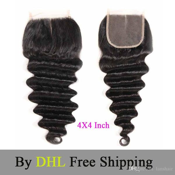 loose deep lace closure 100% virgin human hair 4"x4" loose deep lace closure bleached knots middle malaysian lace closure by dhl, Black;brown
loose deep lace closure 100% virgin human hair 4"x4" loose deep lace closure bleached knots middle malaysian lace closure by dhl, Black;brown