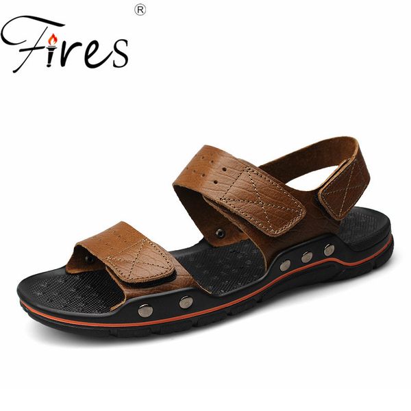 fires men's sandals artificial leather flat shoes soft lightweight outdoor leisure shoes big size 38-46 man casual sandal, Black
fires men's sandals artificial leather flat shoes soft lightweight outdoor leisure shoes big size 38-46 man casual sandal, Black
