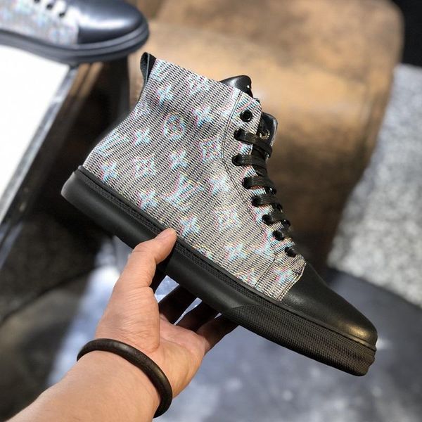 2020 a6 new fashion trend high casual men shoes, comfortable luxury men shoes original box packaging zapatos hombre, Black
2020 a6 new fashion trend high casual men shoes, comfortable luxury men shoes original box packaging zapatos hombre, Black