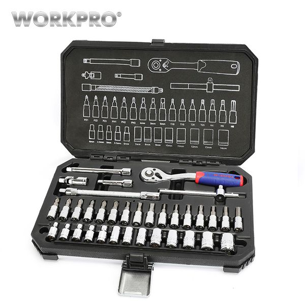 workpro 35pc tool set home instruments set of tools for car repair tools 1/4" dr. socket ratchet wrench
workpro 35pc tool set home instruments set of tools for car repair tools 1/4" dr. socket ratchet wrench