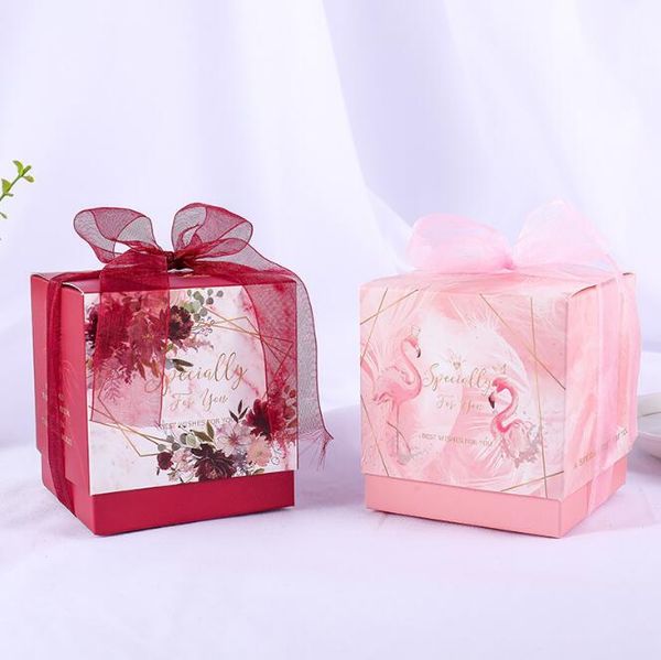 50pcs red flower candy box wedding favors supplies flamingo candy boxes with ribbon party packaging box baby shower favor
50pcs red flower candy box wedding favors supplies flamingo candy boxes with ribbon party packaging box baby shower favor