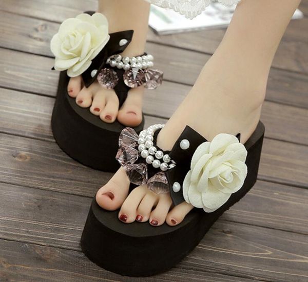 new 7cm flip flop wedges summer slippers woman shoes women girls beach shoe light bottom platform rhinestone sliders female, Black
new 7cm flip flop wedges summer slippers woman shoes women girls beach shoe light bottom platform rhinestone sliders female, Black