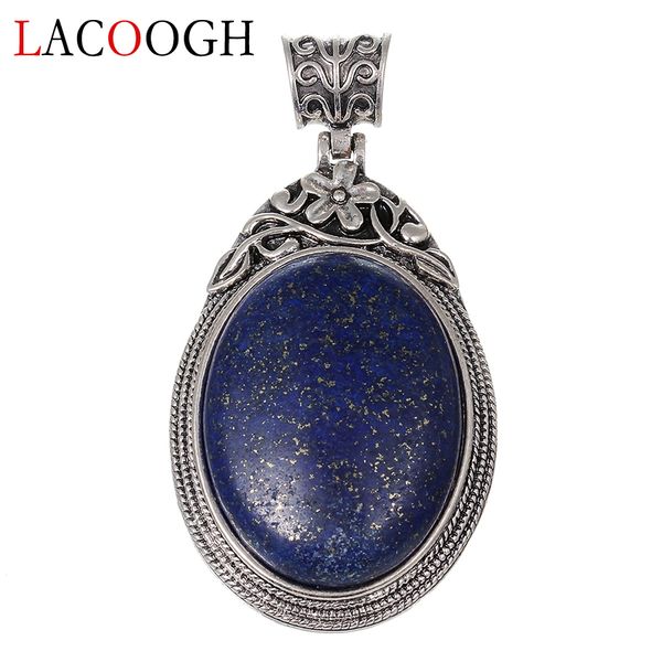 38x67mm oval lapis lazuli stone natural stone zinc alloy pendants for women men necklaces diy crafts jewelry finding wholesale, Silver
38x67mm oval lapis lazuli stone natural stone zinc alloy pendants for women men necklaces diy crafts jewelry finding wholesale, Silver
