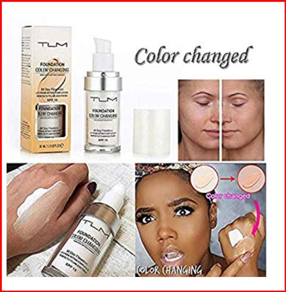 foundation makeup base nude face moisturizing liquid concealer tlm flawless colour changing warm skin tone spf15 bea12a dhl
foundation makeup base nude face moisturizing liquid concealer tlm flawless colour changing warm skin tone spf15 bea12a dhl