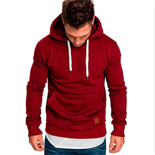 men winter hoodies long sleeves pockets hooded pullover minimalist casual sports ngd88, Black
men winter hoodies long sleeves pockets hooded pullover minimalist casual sports ngd88, Black