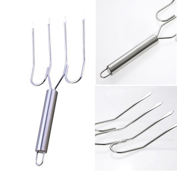 stainless steel kitchen craft barbecue washable turkey fork roasted sturdy and durable outdoor poultry lifting forks camping
stainless steel kitchen craft barbecue washable turkey fork roasted sturdy and durable outdoor poultry lifting forks camping