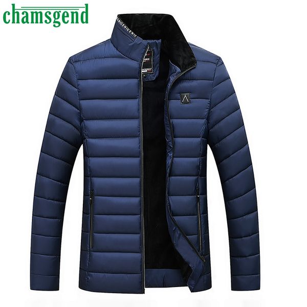 chamsgend 2018 winter men jackets warm soild stand collar coats male long sleeve outwear velvet cotton jacket men's parkas #40, Black
chamsgend 2018 winter men jackets warm soild stand collar coats male long sleeve outwear velvet cotton jacket men's parkas #40, Black