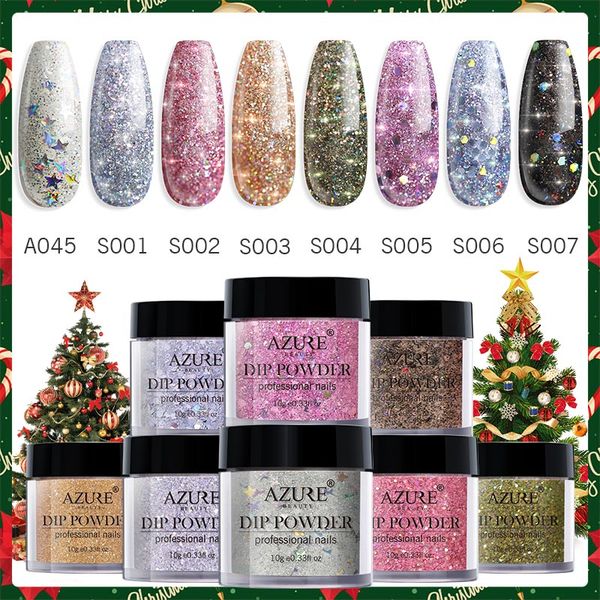 modelones 8pcs/lot shiny dipping powder natural dry holographic glitter dip nail system powder christmas series nail set, Silver;gold
modelones 8pcs/lot shiny dipping powder natural dry holographic glitter dip nail system powder christmas series nail set, Silver;gold
