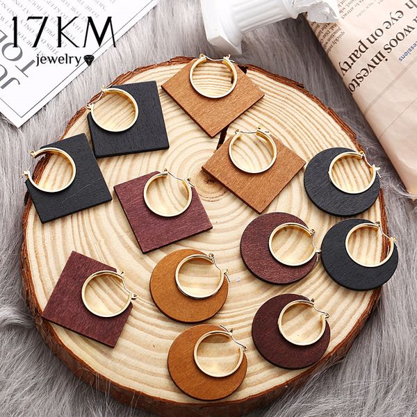17km ethnic geometric big wooden earrings for women vintage earrings gold dangle drop earring 2019 female fashion boho jewelry, Silver
17km ethnic geometric big wooden earrings for women vintage earrings gold dangle drop earring 2019 female fashion boho jewelry, Silver