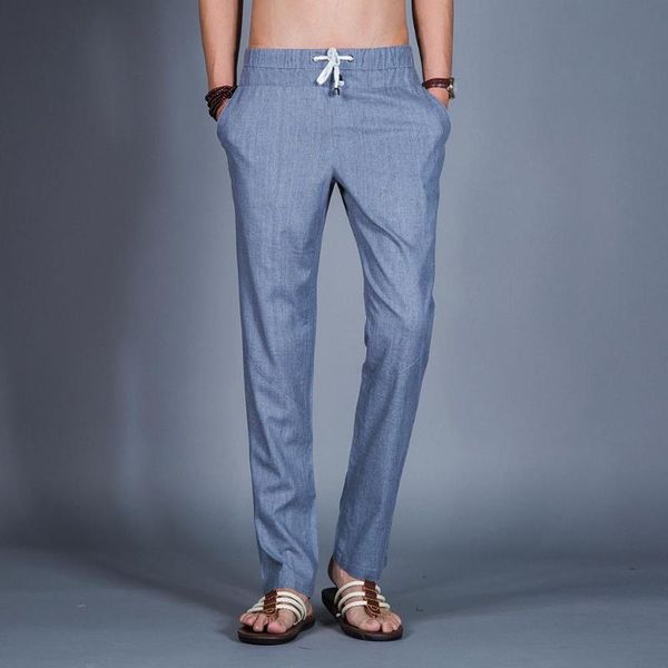 thin summer natural cotton linen pants men fashion straight casual loose long trousers traditional chinese pant, Black
thin summer natural cotton linen pants men fashion straight casual loose long trousers traditional chinese pant, Black