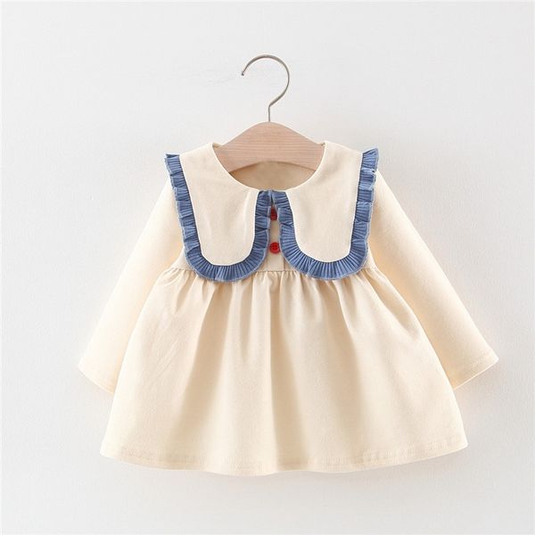 2019 autumn girls dress for 0-2t girl children kids baby infants long sleeve cotton ruffle collar dresses vestidos s9349, Red;yellow
2019 autumn girls dress for 0-2t girl children kids baby infants long sleeve cotton ruffle collar dresses vestidos s9349, Red;yellow