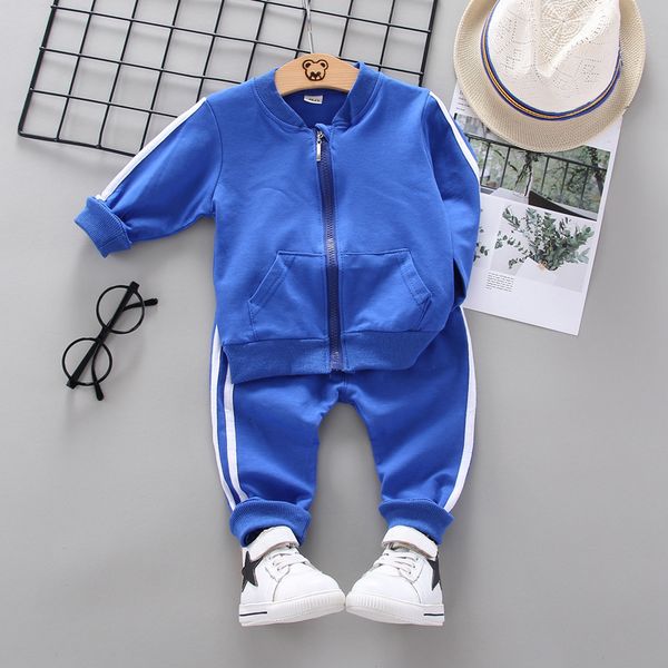 spring autumn children clothes suit baby boy girls pocket zipper jacket pants 2pcs/sets toddler cotton clothing kids tracksuits, White
spring autumn children clothes suit baby boy girls pocket zipper jacket pants 2pcs/sets toddler cotton clothing kids tracksuits, White