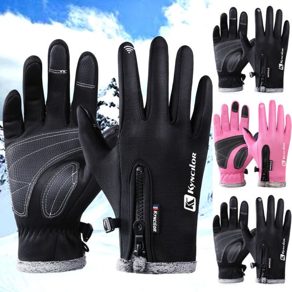 

Men Women Winter Waterproof Insulated Gloves Outdoor Warm Thermal Sport Mittens