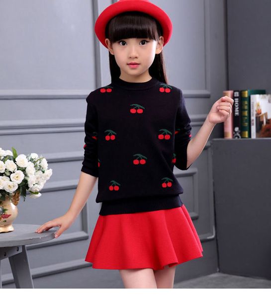 children's clothes girl's sweater cotton spring and autumn knitted pullovers 2-14 years old good quality, Blue
children's clothes girl's sweater cotton spring and autumn knitted pullovers 2-14 years old good quality, Blue