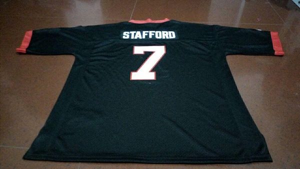 men #7 matthew stafford georgia bulldogs size s-4xl red black white college jersey or custom any name or number jersey, Black;red
men #7 matthew stafford georgia bulldogs size s-4xl red black white college jersey or custom any name or number jersey, Black;red