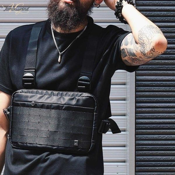 alyx punk chest rig bag hip hop streetwear bag functional tactical military bag for men shoulder kanye west waist pack
alyx punk chest rig bag hip hop streetwear bag functional tactical military bag for men shoulder kanye west waist pack