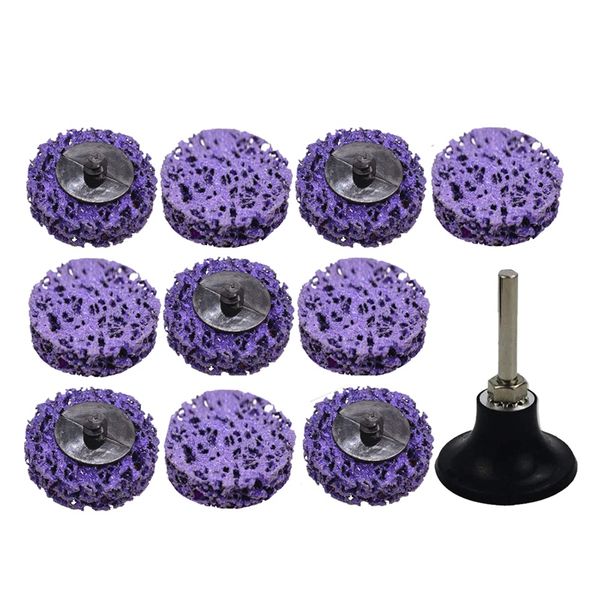 10 pcs roloc strip disc rust removal wheel surface conditioning rust paint remove clean angle grinder disc wheel 2 inch (10pcs
10 pcs roloc strip disc rust removal wheel surface conditioning rust paint remove clean angle grinder disc wheel 2 inch (10pcs