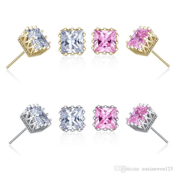 2017 new fashion desgin 6mm plated zircon crystal stud earrings for women jewelry, Golden;silver
2017 new fashion desgin 6mm plated zircon crystal stud earrings for women jewelry, Golden;silver