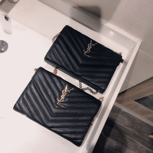 Yves Saint Laurent дизайнерские сумки YSL овчина икра металлическая цепочка золото серебро натуральная кожа сумка откидная крышка сумки
Yves Saint Laurent дизайнерские сумки YSL овчина икра металлическая цепочка золото серебро натуральная кожа сумка откидная крышка сумки