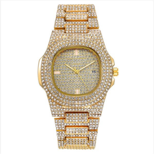 2020 womens mens luxe watches fashion full diamonds sapphire stainless steel quartz watches wristwatches with calendar 08, Slivery;brown
2020 womens mens luxe watches fashion full diamonds sapphire stainless steel quartz watches wristwatches with calendar 08, Slivery;brown