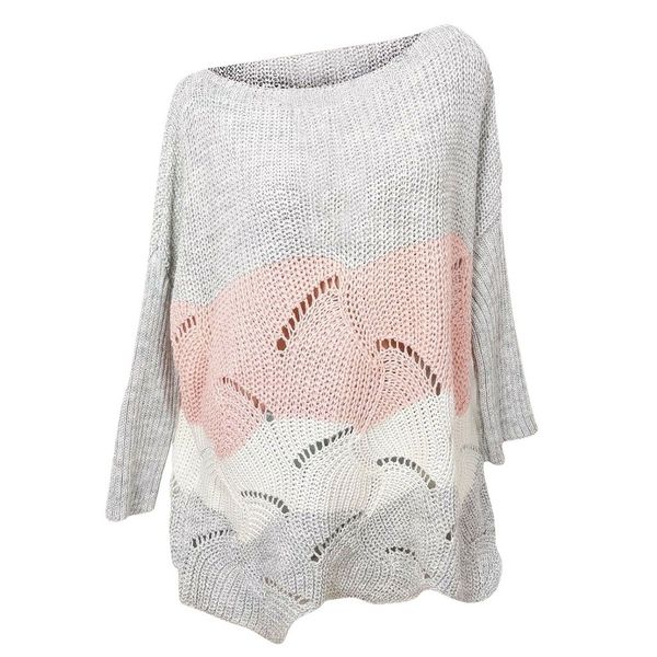 fashion women hollow out sweater autumn 2019 casual striped women long sleeve sweater female chic jumpers pull femme, White;black
fashion women hollow out sweater autumn 2019 casual striped women long sleeve sweater female chic jumpers pull femme, White;black