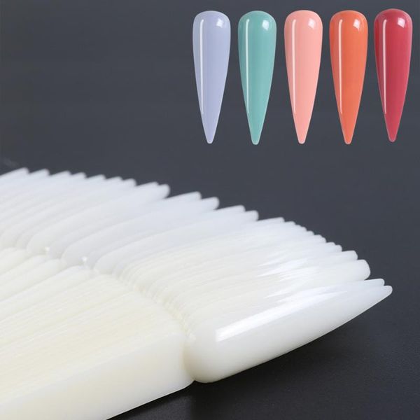 40pcs/set fake nail tips stiletto practice color display transparent false fan board ring manicure polish nail art tools tr1503, Red;gold
40pcs/set fake nail tips stiletto practice color display transparent false fan board ring manicure polish nail art tools tr1503, Red;gold