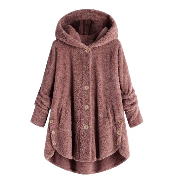 puimentiua 2019 winter women coat leopard coat women's button solid color hooded jacket faux plush warm plus size s-5xl, Black
puimentiua 2019 winter women coat leopard coat women's button solid color hooded jacket faux plush warm plus size s-5xl, Black