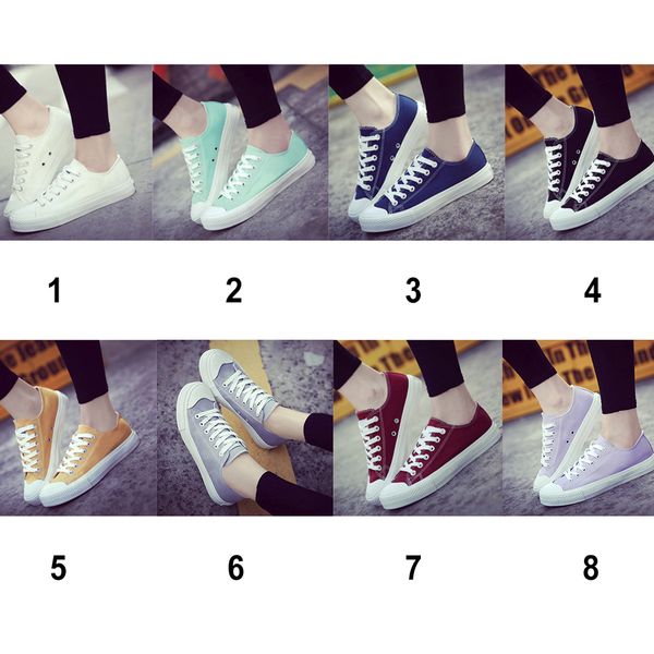0women classics canvas shoes casual shoes summer white canvas concise lace up student, Black
0women classics canvas shoes casual shoes summer white canvas concise lace up student, Black