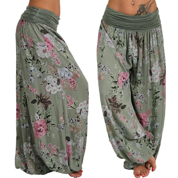 summer womens designer wide leg pants floral printed long pants casual urban leisure style female clothing, Black;white
summer womens designer wide leg pants floral printed long pants casual urban leisure style female clothing, Black;white