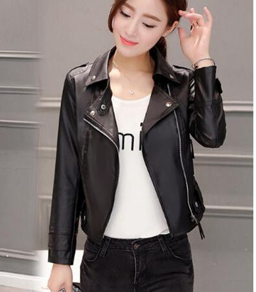 женская весенняя и осенняя мода корейская версия деловой английский новый стиль бутик-шоу тонкий 100 pu мотоцикл кожаное пальто / s-3xl, Black
женская весенняя и осенняя мода корейская версия деловой английский новый стиль бутик-шоу тонкий 100 pu мотоцикл кожаное пальто / s-3xl, Black