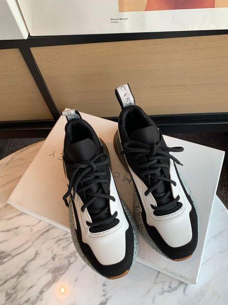 new lace-up daddy shoes little white shoes casual sneakers women's rainbow bottom candy color increased muffin shoes 111, Black
new lace-up daddy shoes little white shoes casual sneakers women's rainbow bottom candy color increased muffin shoes 111, Black