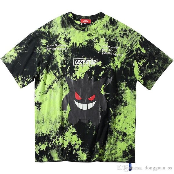 2020 men hip hop t shirt tie dye devil print oversize t-shirt streetwear hiphop loose tshirt summer short sleeve tee cotton, White;black
2020 men hip hop t shirt tie dye devil print oversize t-shirt streetwear hiphop loose tshirt summer short sleeve tee cotton, White;black