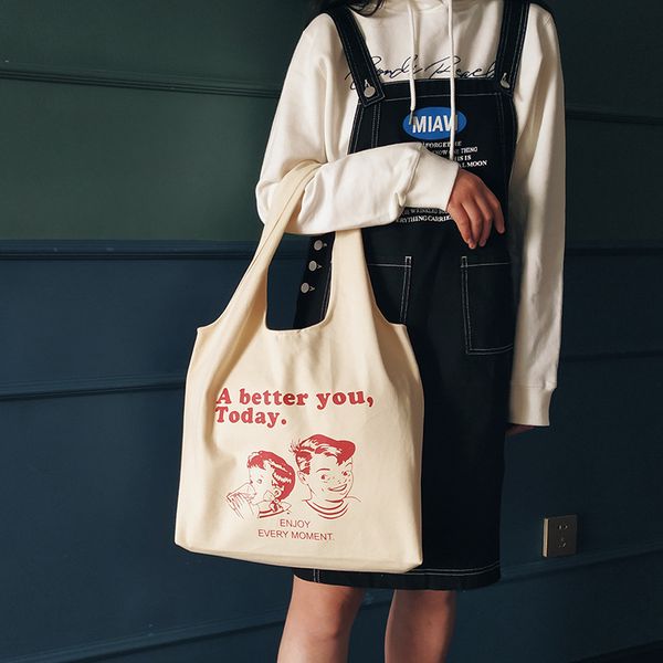 2020 new large canvas tote bag for women fashion cotton cloth ladies shoulder shopping bags eco foldable shopper bag handbags
2020 new large canvas tote bag for women fashion cotton cloth ladies shoulder shopping bags eco foldable shopper bag handbags