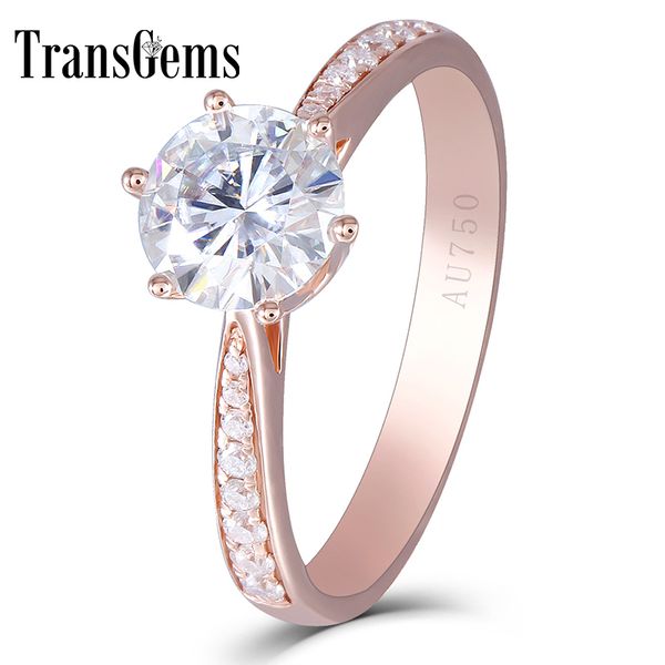 transgems center 1ct rose gold enagement ring for women 14k rose gold 1 carat 6.5mm f color moissanite diamond with accents, Slivery;golden
transgems center 1ct rose gold enagement ring for women 14k rose gold 1 carat 6.5mm f color moissanite diamond with accents, Slivery;golden