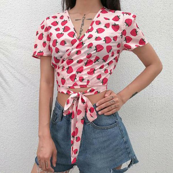 new style women t-shirts printing casual short sleeve t-shirt summer beach bandage deep v neck skinny fashion 2019, White
new style women t-shirts printing casual short sleeve t-shirt summer beach bandage deep v neck skinny fashion 2019, White