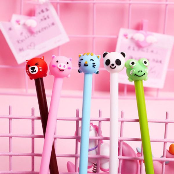 1 pc 0.5mm cartoon animal gel pens cute cat panda gel pen signature pen office school supplies stationery papelaria escolar
1 pc 0.5mm cartoon animal gel pens cute cat panda gel pen signature pen office school supplies stationery papelaria escolar