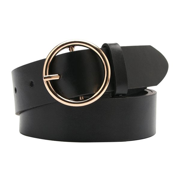 new sales golden round metal circle belt female fashon imitation leather waist belts for women jeans pants belt ing, Black;brown
new sales golden round metal circle belt female fashon imitation leather waist belts for women jeans pants belt ing, Black;brown