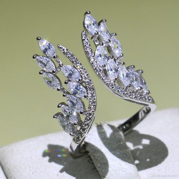 2018 brand new original angle wing ring luxury jewelry 925 sterling silver party marquise white z cz diamond wedding band ring for women, Slivery;golden
2018 brand new original angle wing ring luxury jewelry 925 sterling silver party marquise white z cz diamond wedding band ring for women, Slivery;golden