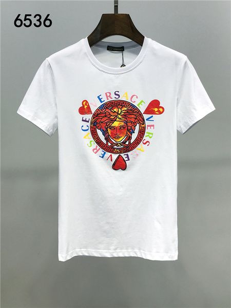 2019 summer round collar short sleeve t-shirt new fashion round neck soft thin men's giv shirt summer printing high-end brand giv tees4, White;black
2019 summer round collar short sleeve t-shirt new fashion round neck soft thin men's giv shirt summer printing high-end brand giv tees4, White;black