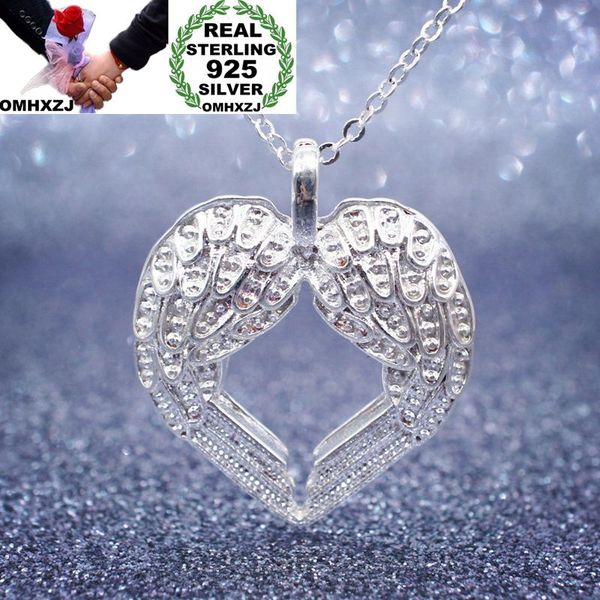 omhxzj wholesale personality fashion woman girl party gift silver angel wing 925 sterling silver charm pendant necklace ch76
omhxzj wholesale personality fashion woman girl party gift silver angel wing 925 sterling silver charm pendant necklace ch76