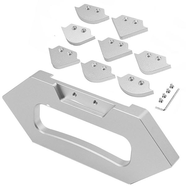 8 in 1 corner radius quick locator jig router table bit arc angle half fillet jig templates woodworking engraving trimming tool
8 in 1 corner radius quick locator jig router table bit arc angle half fillet jig templates woodworking engraving trimming tool