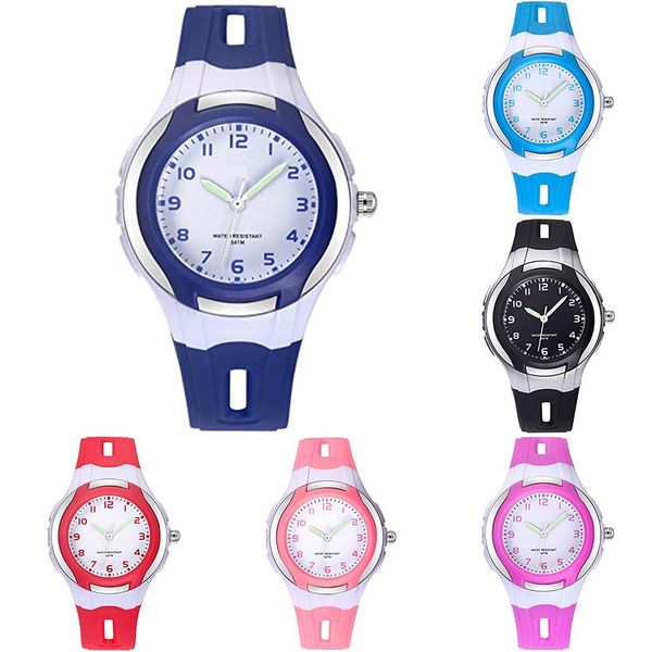 2019 fashion round dial kid boy girl student waterproof quartz jelly wrist watch gift children cute clock reloj relogio montre, Blue
2019 fashion round dial kid boy girl student waterproof quartz jelly wrist watch gift children cute clock reloj relogio montre, Blue