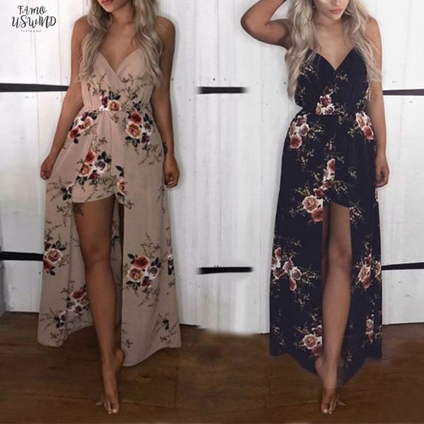 bohemia split long maxi dress pleated dresses womens rose printed boho beach shorts irregular hem party dresses, Black;gray
bohemia split long maxi dress pleated dresses womens rose printed boho beach shorts irregular hem party dresses, Black;gray
