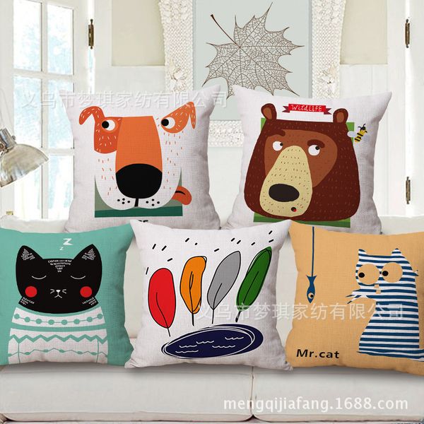 fashion cartoon embrace pillow case home furnishing sofa cotton cushion set back cushion
fashion cartoon embrace pillow case home furnishing sofa cotton cushion set back cushion