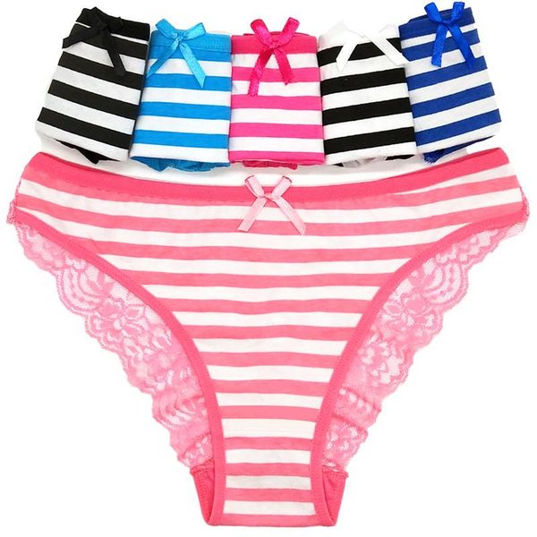 2020 new pure cotton stripe lace lace low waist women's briefs seamless women's underwear women's underpants, Black;pink
2020 new pure cotton stripe lace lace low waist women's briefs seamless women's underwear women's underpants, Black;pink